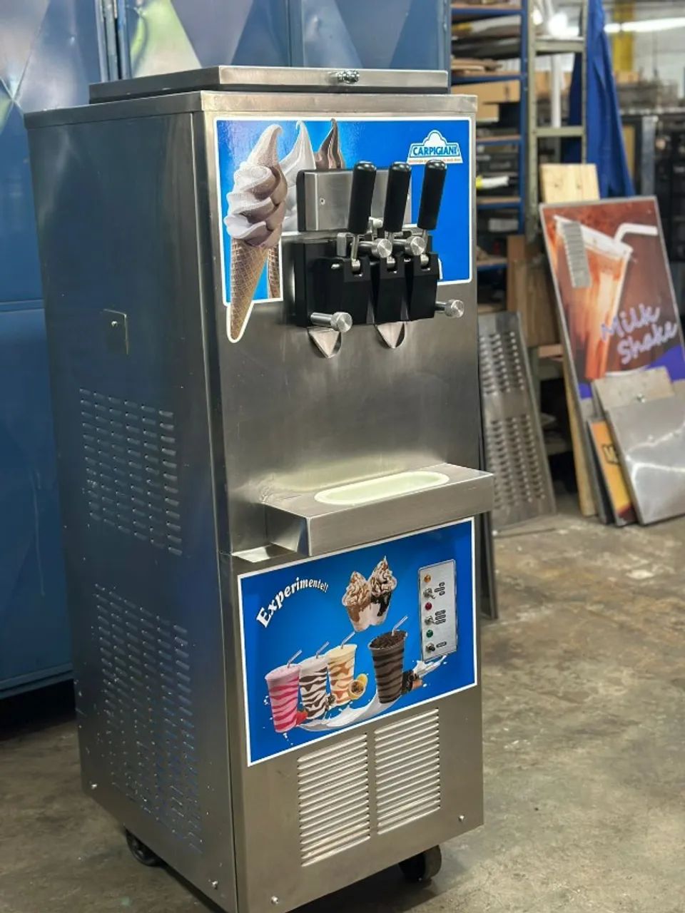 Máquina de sorvete expresso italiano Carpigiani - Foto 4
