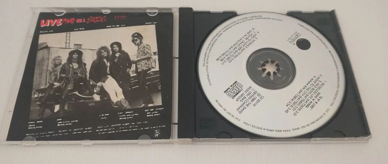 CD Guns N' Roses - Live Like a Suicide | CD Original Geffen/BMG - Foto 2
