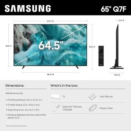 Tv Smart Samsung Vision IA Ultra HD 65? - Foto 5