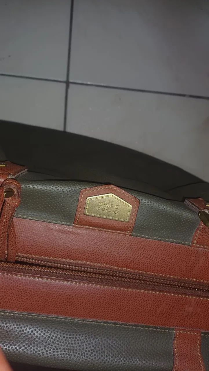 Bolsa de viagem couro resistente - Foto 3