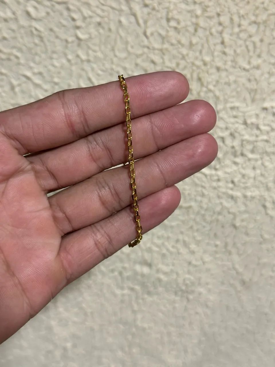 Pulseira banhada a ouro 18 - Foto 2