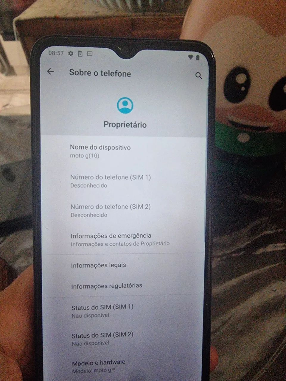 Celular moto g10