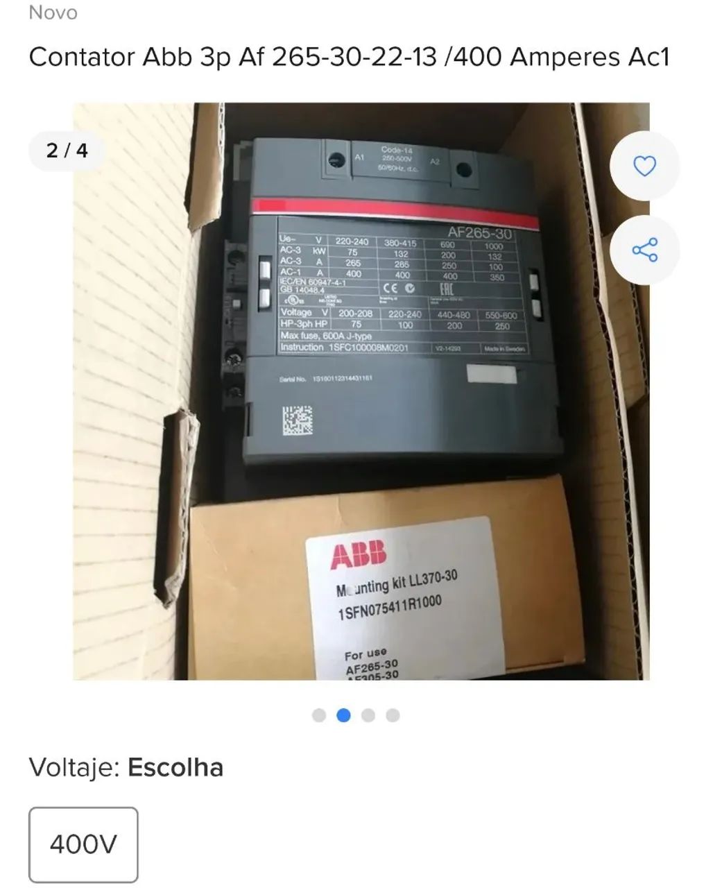 Contactora 400 CA - Foto 2