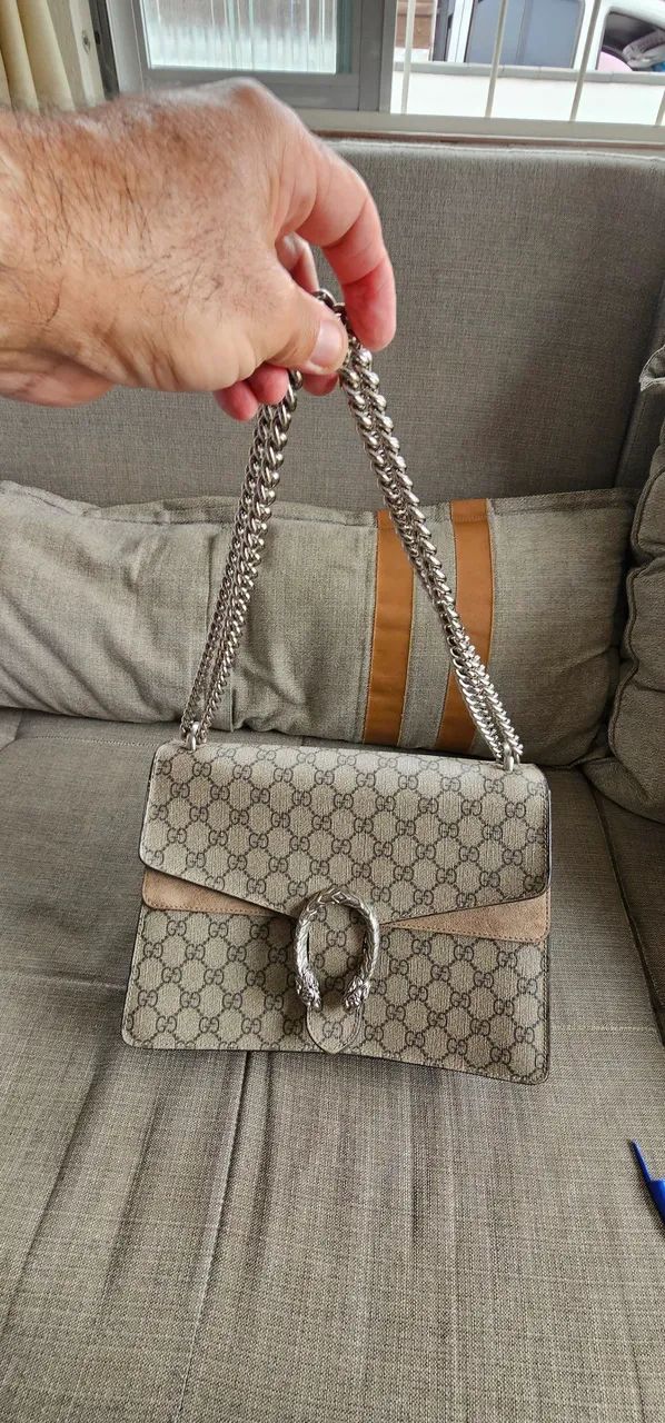 Bolsa Gucci Dionysus GG supreme - Foto 2