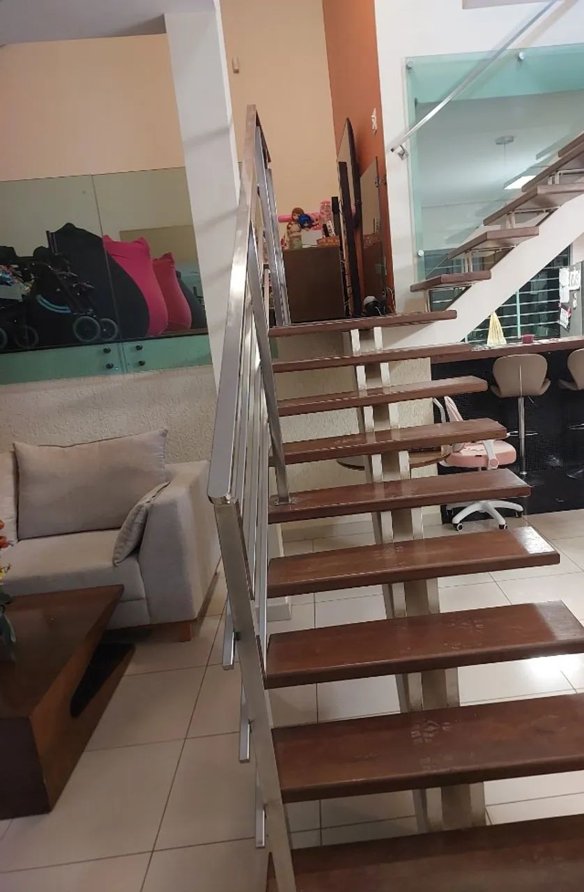 Peças para escada ou jardim (28 peças) madeira ipê  - Foto 5