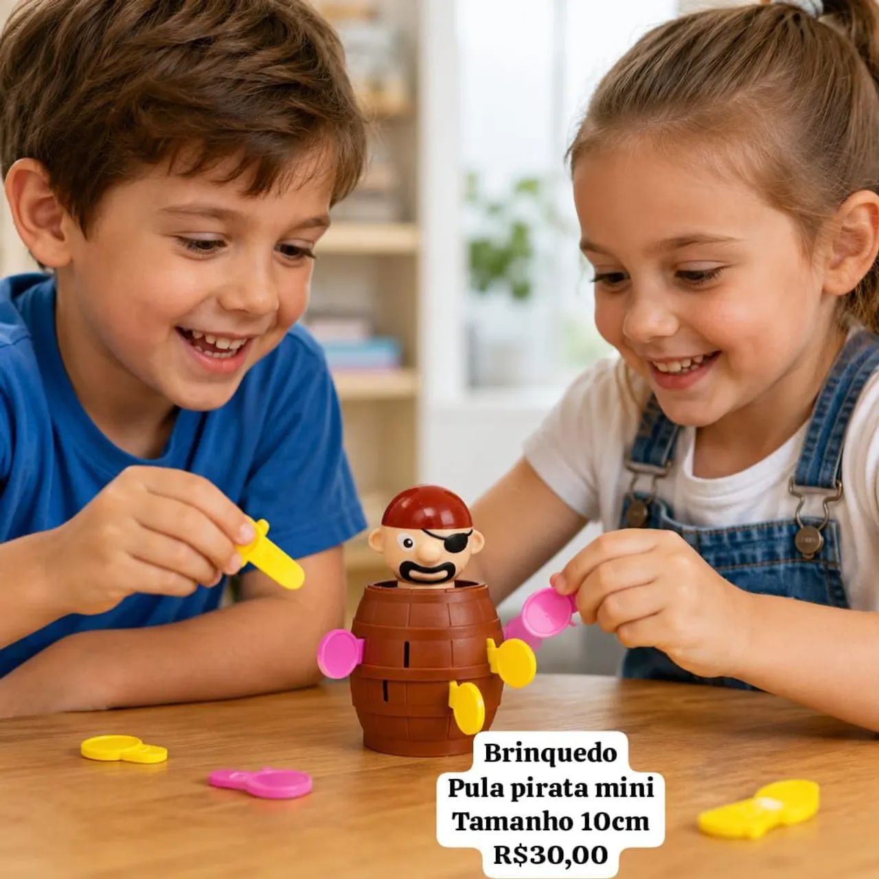 Brinquedo mini pula pirata - Foto 5