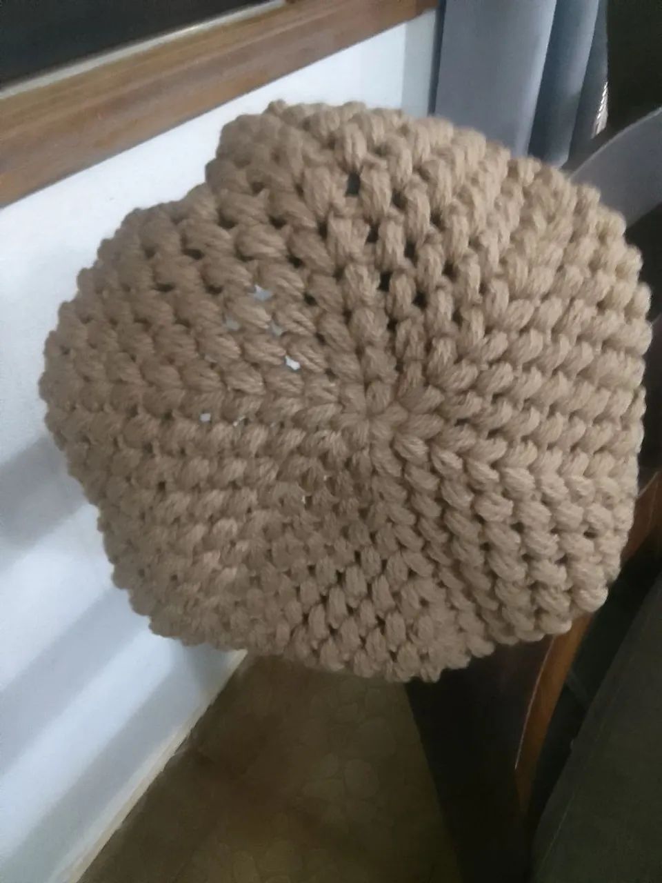 Boina em crochê 