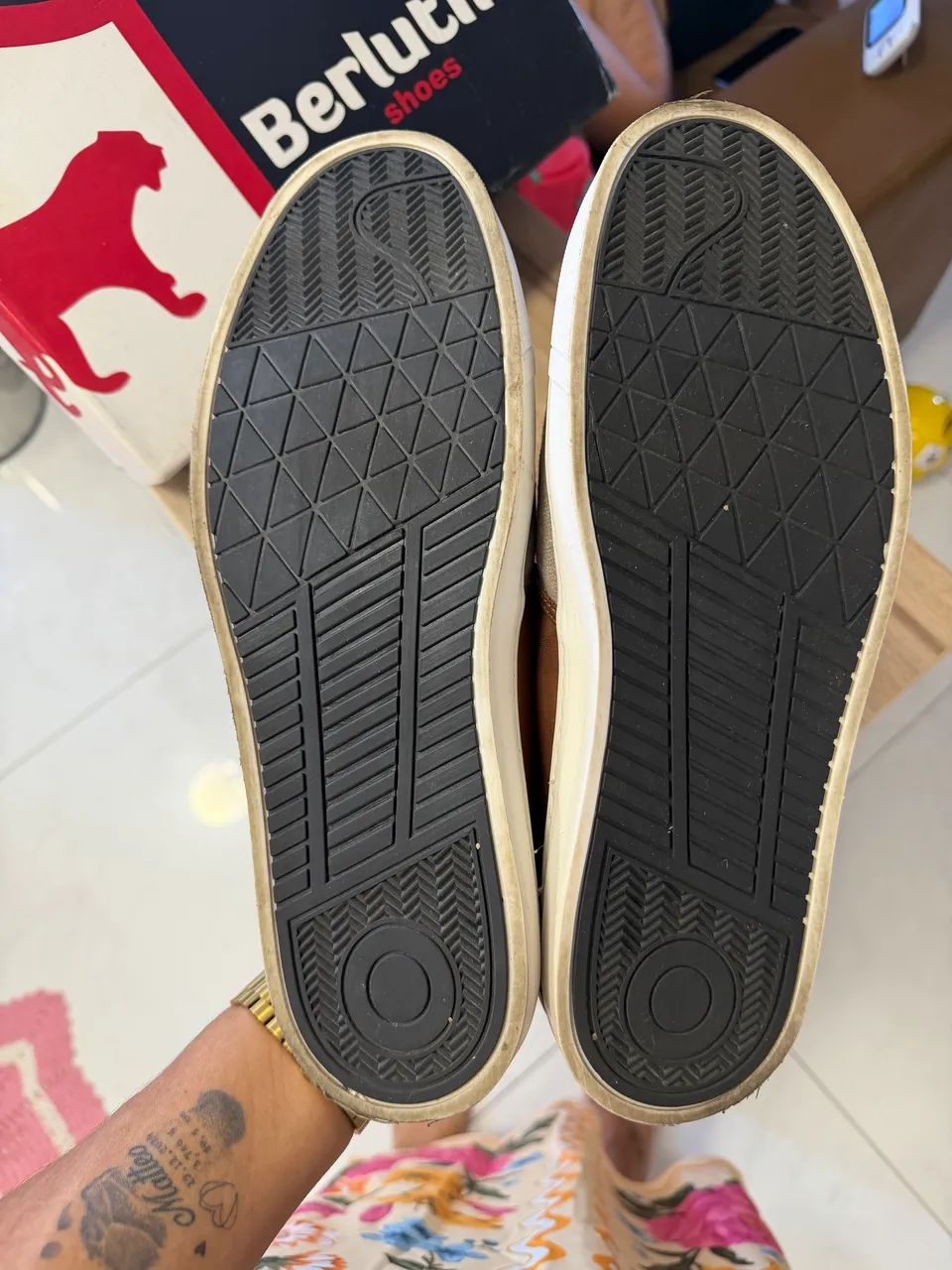 Sapato Berlutini Slip On 44 Couro - Foto 4