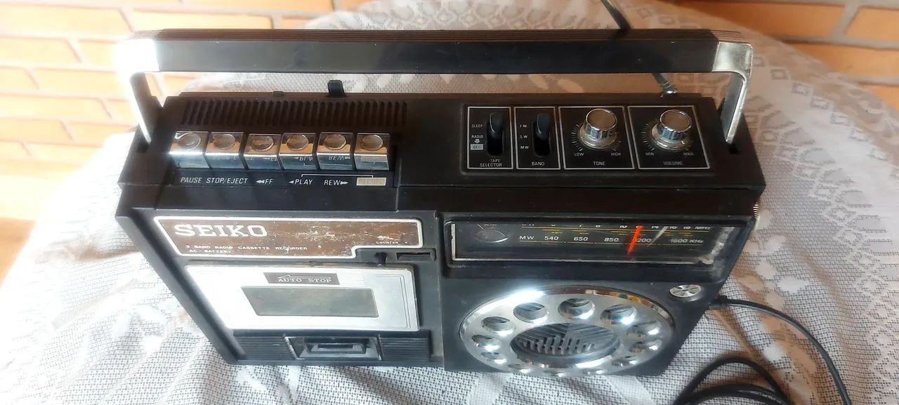 Rádio SEIKO antigo (não funciona ) - Foto 3