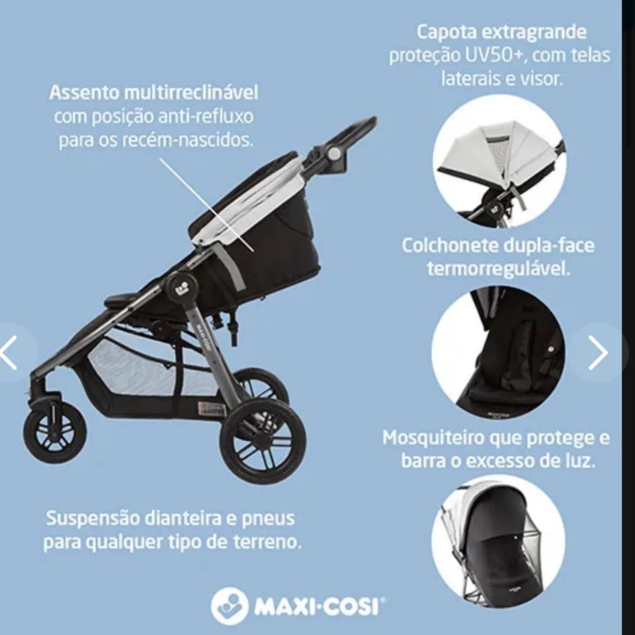 Carrinho Maxi-Cosi - Foto 5