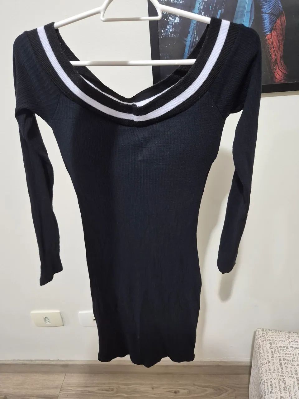 Vestido canelado