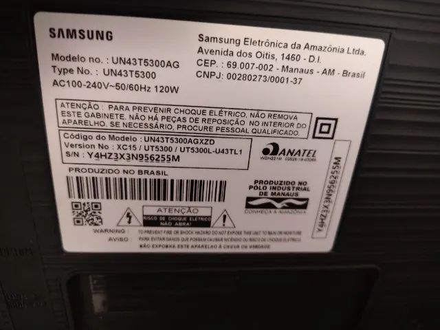 Tv Samsung+ caixa de som anvox 750w - Foto 3