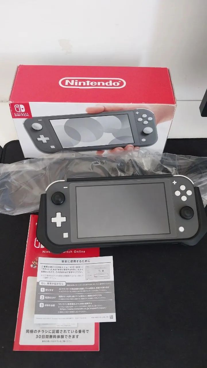 Nintendo switch lite cinza - Consoles de Vídeo Game - Nova