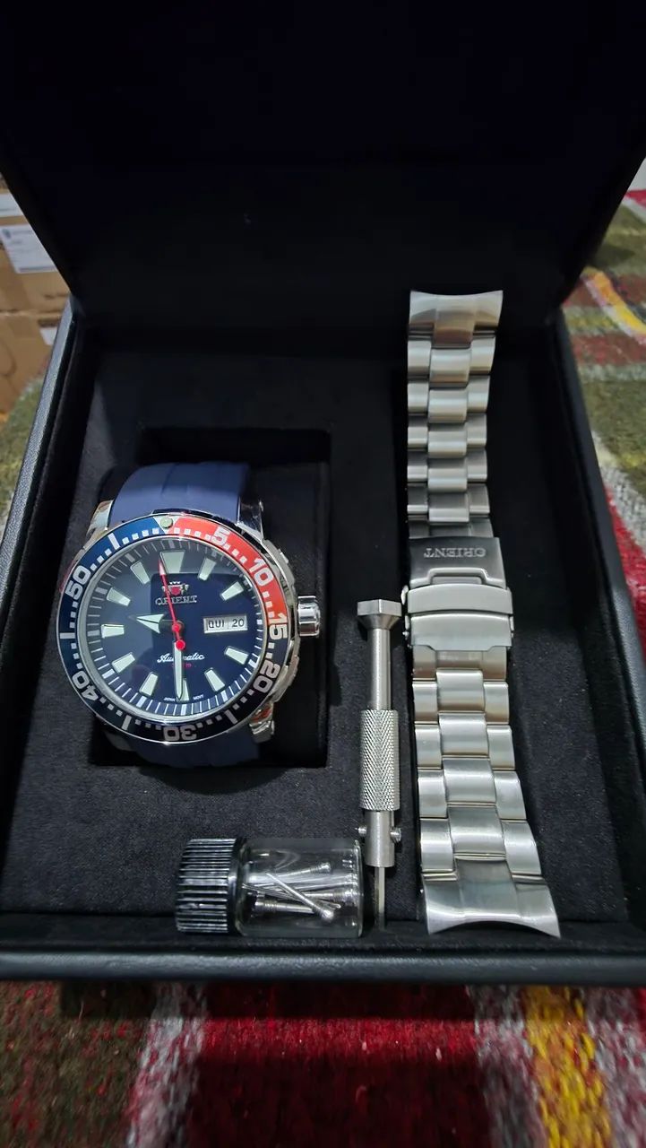 Relogio orient poseidon automático 