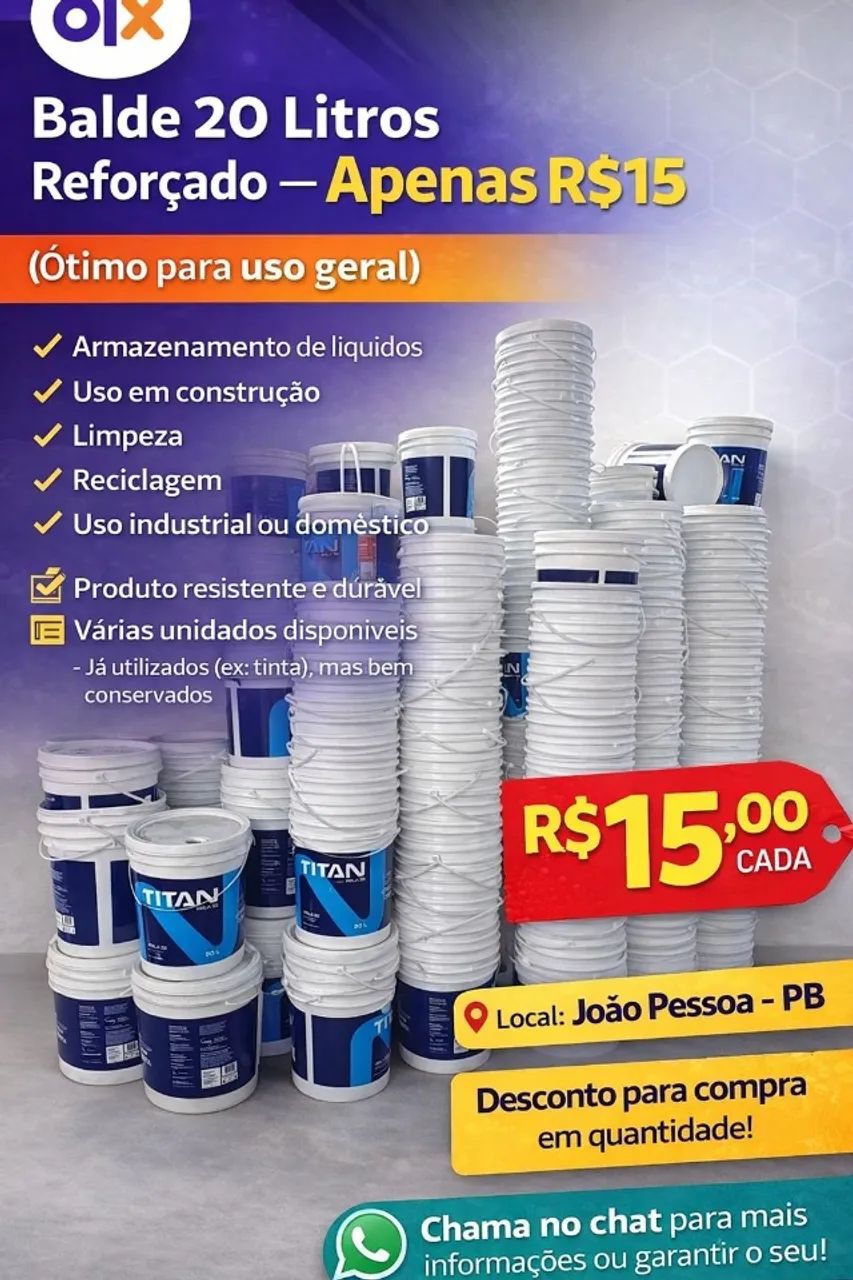 balde 20 litros