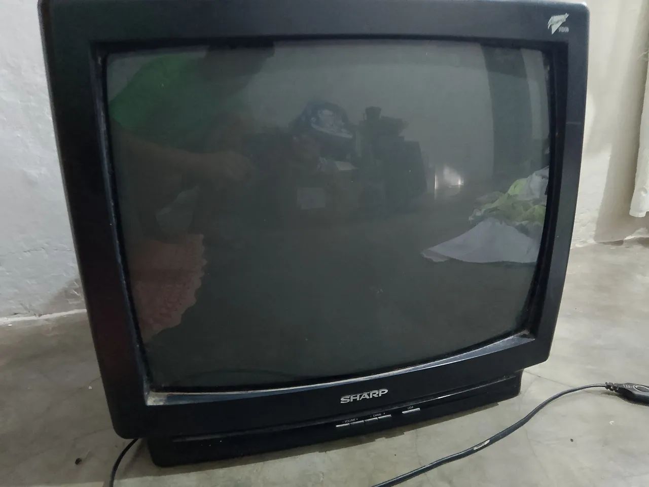 Tv de tubo CRT VHF 14 polegadas 