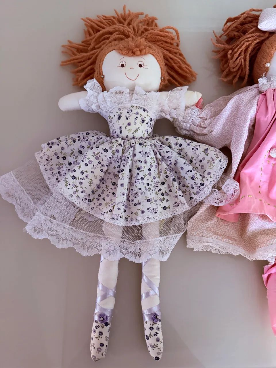 2 bonecas de pano  - Foto 2