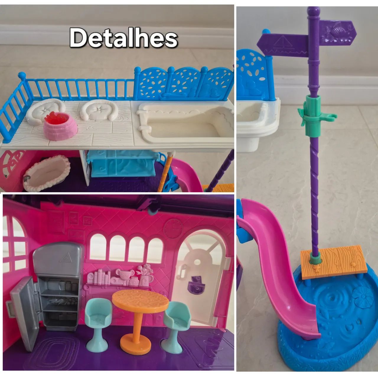 Casa do Lago da Polly Pocket - Matell - Foto 3