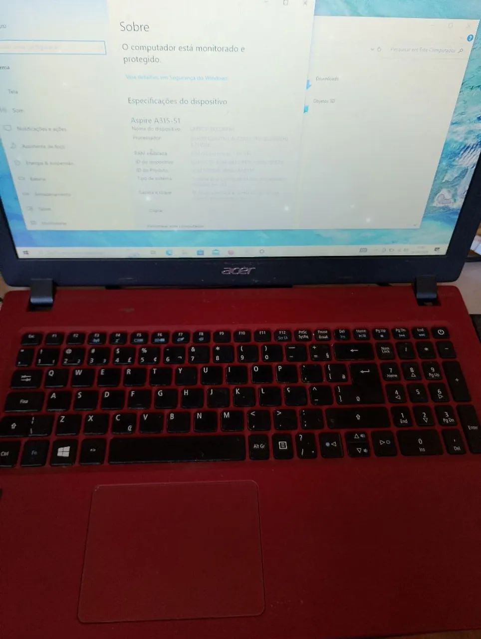 Notebook Acer aspire 3