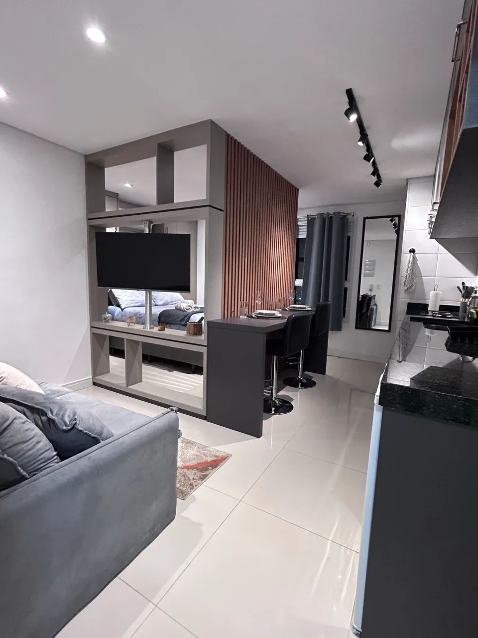 Loft mobiliado novo e pronto para morar