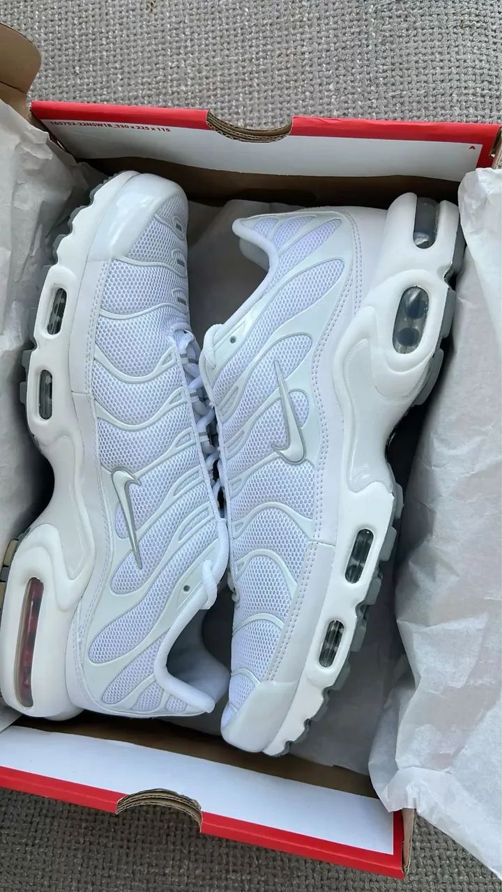 Nike tn todo branco 41 novo