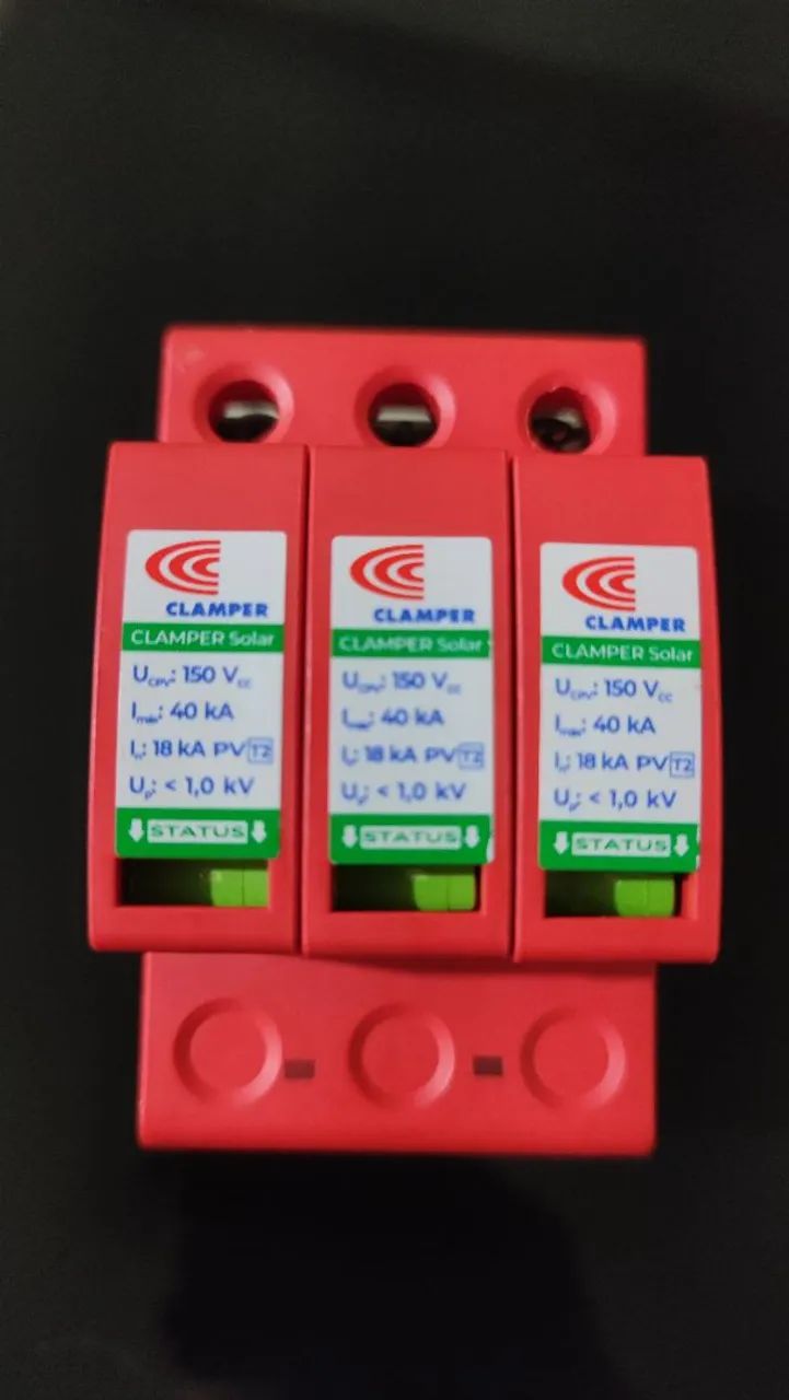 DPS Clamper Solar de Corrente Continua DC 150V 40Ka - Foto 4