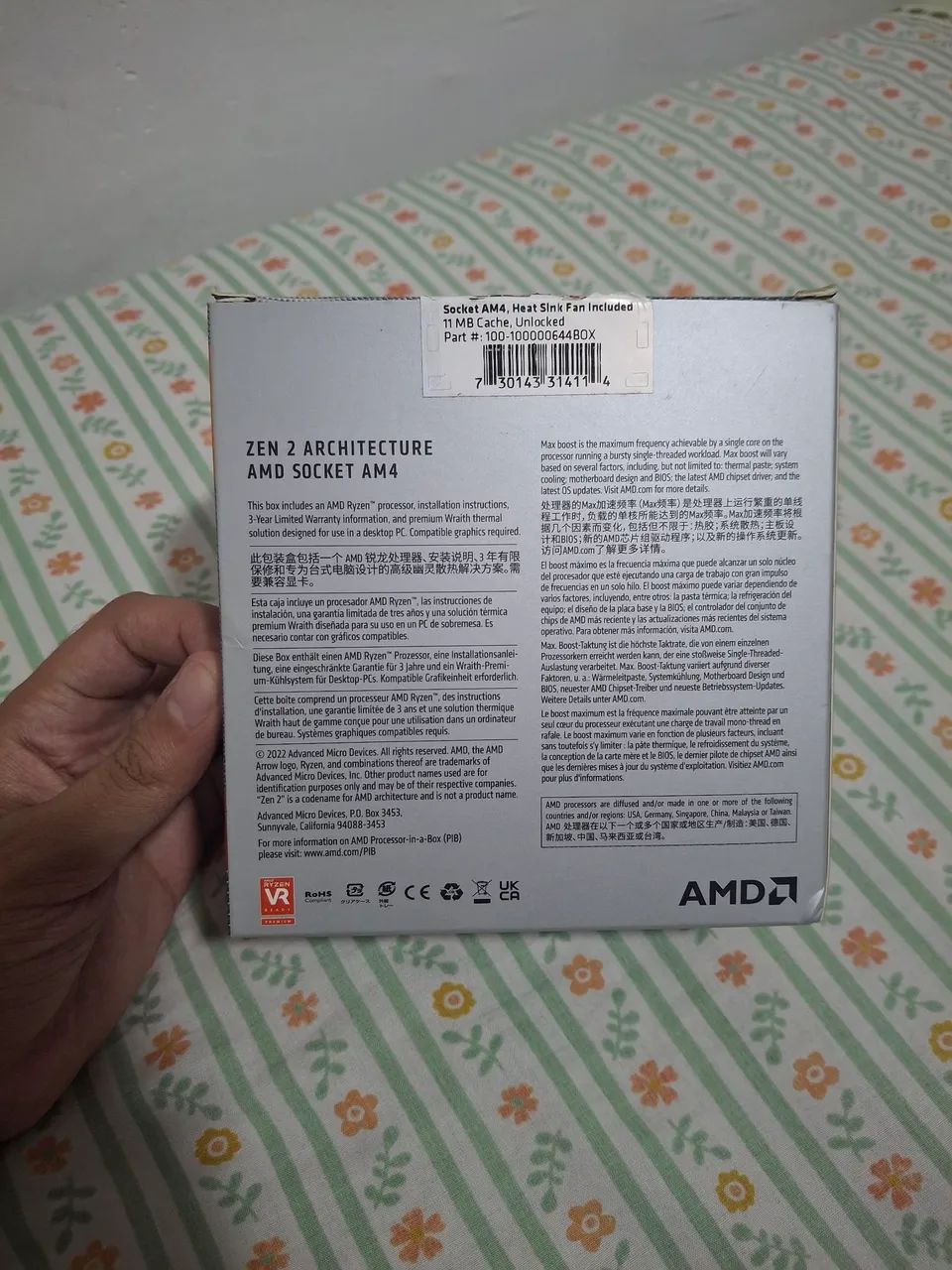 Processador Ryzen 5 4500 (Usado) - Foto 4