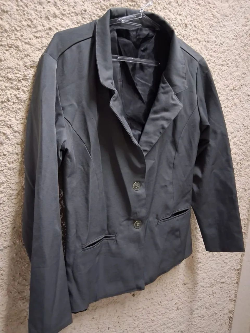 Blazer Feminino Cinza - M - Foto 3