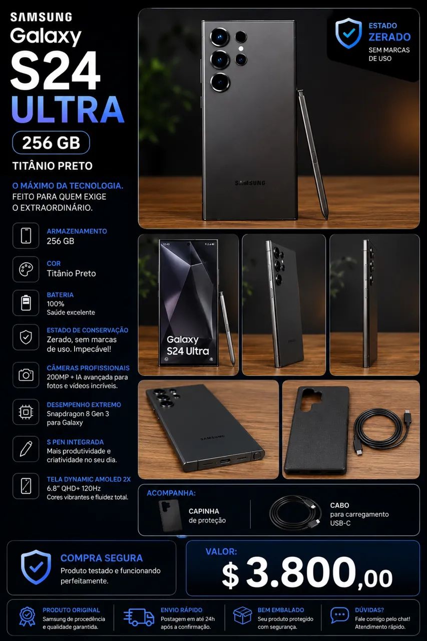 Samsung S24 Ultra 256gb