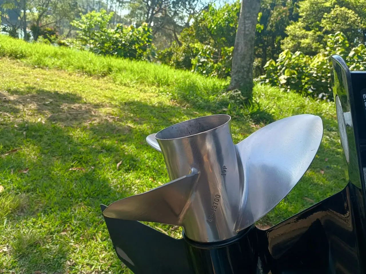 Hélice inox passo 19 - Foto 2