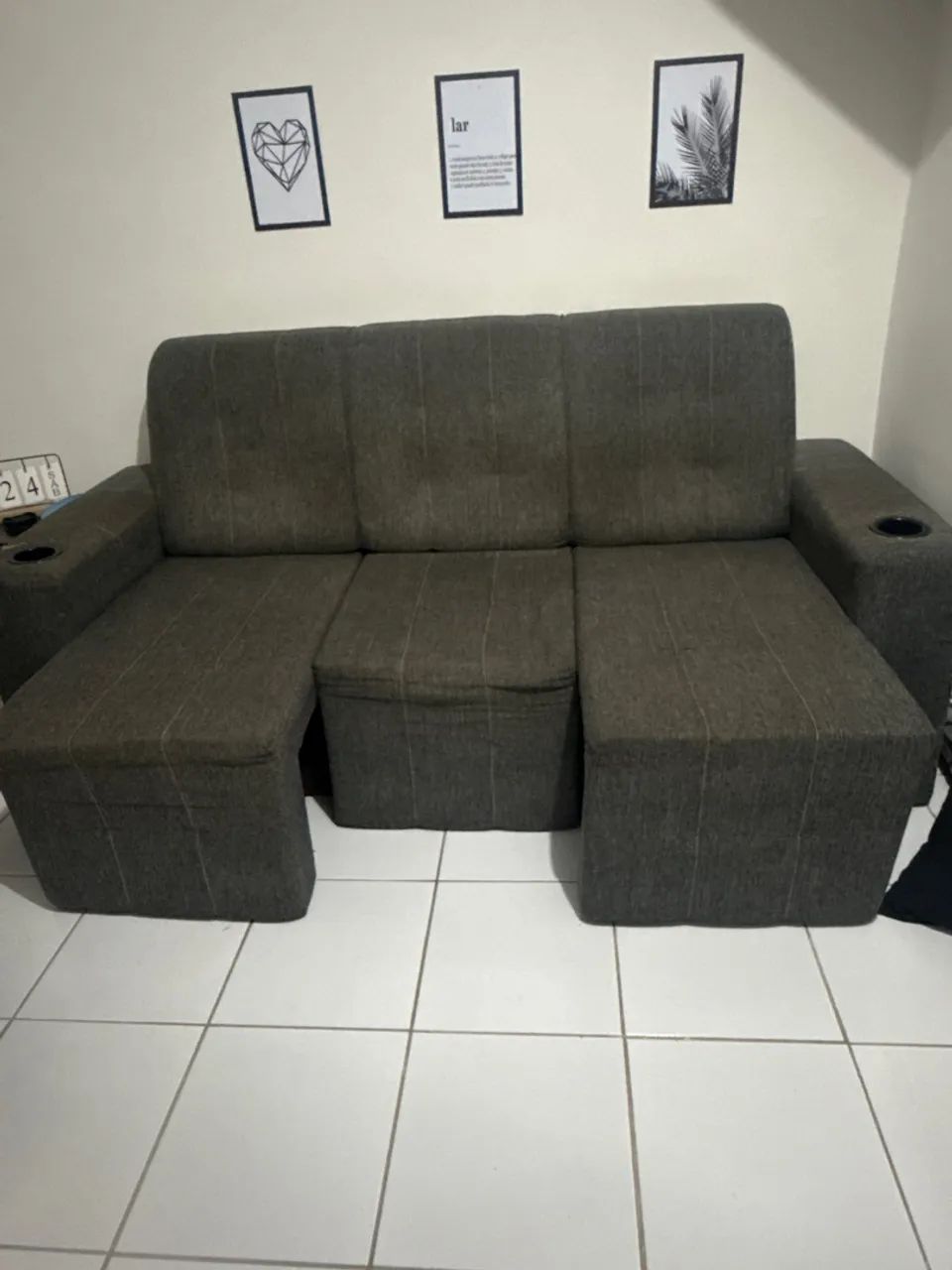 Sofá Retrátil 3 lugares - Foto 2