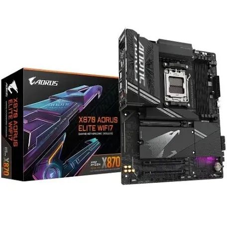 Placa mãe x870 aorus elite wifi 7 - nova - Foto 2