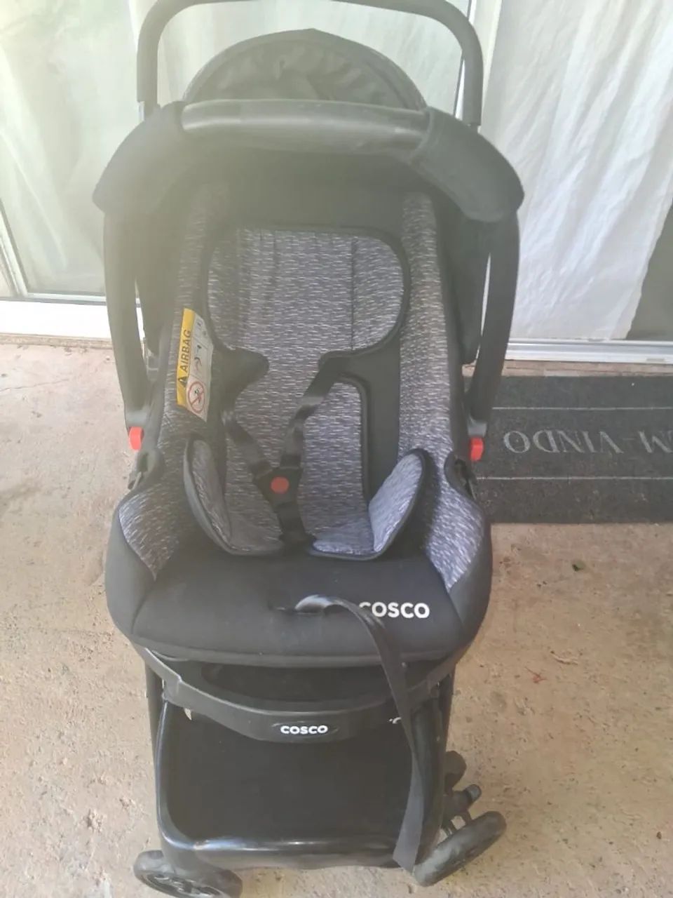 Carrinho e bebe conforto Cosco - Foto 2