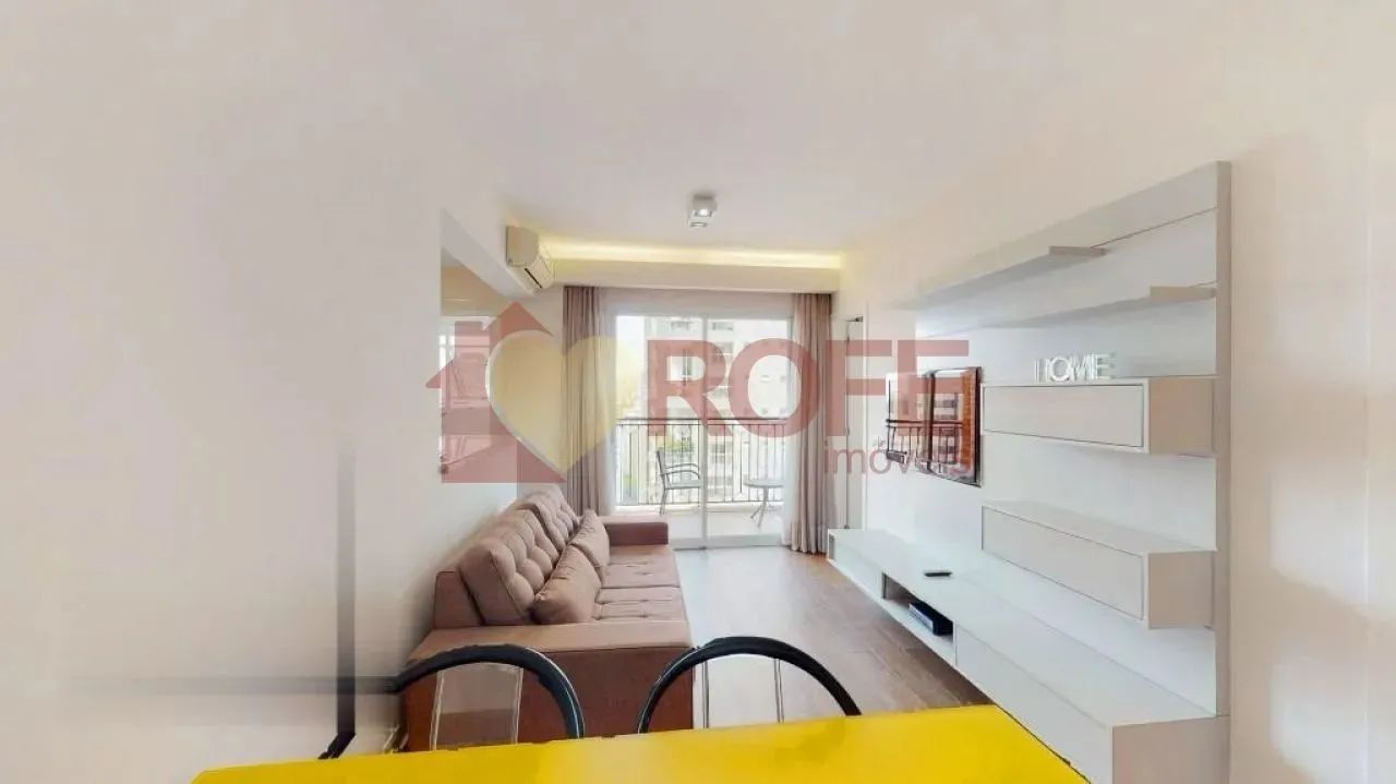 Apartamento de 47m² na Vila Nova Conceição, 1 quarto e 1 vaga, lazer e localização excelen