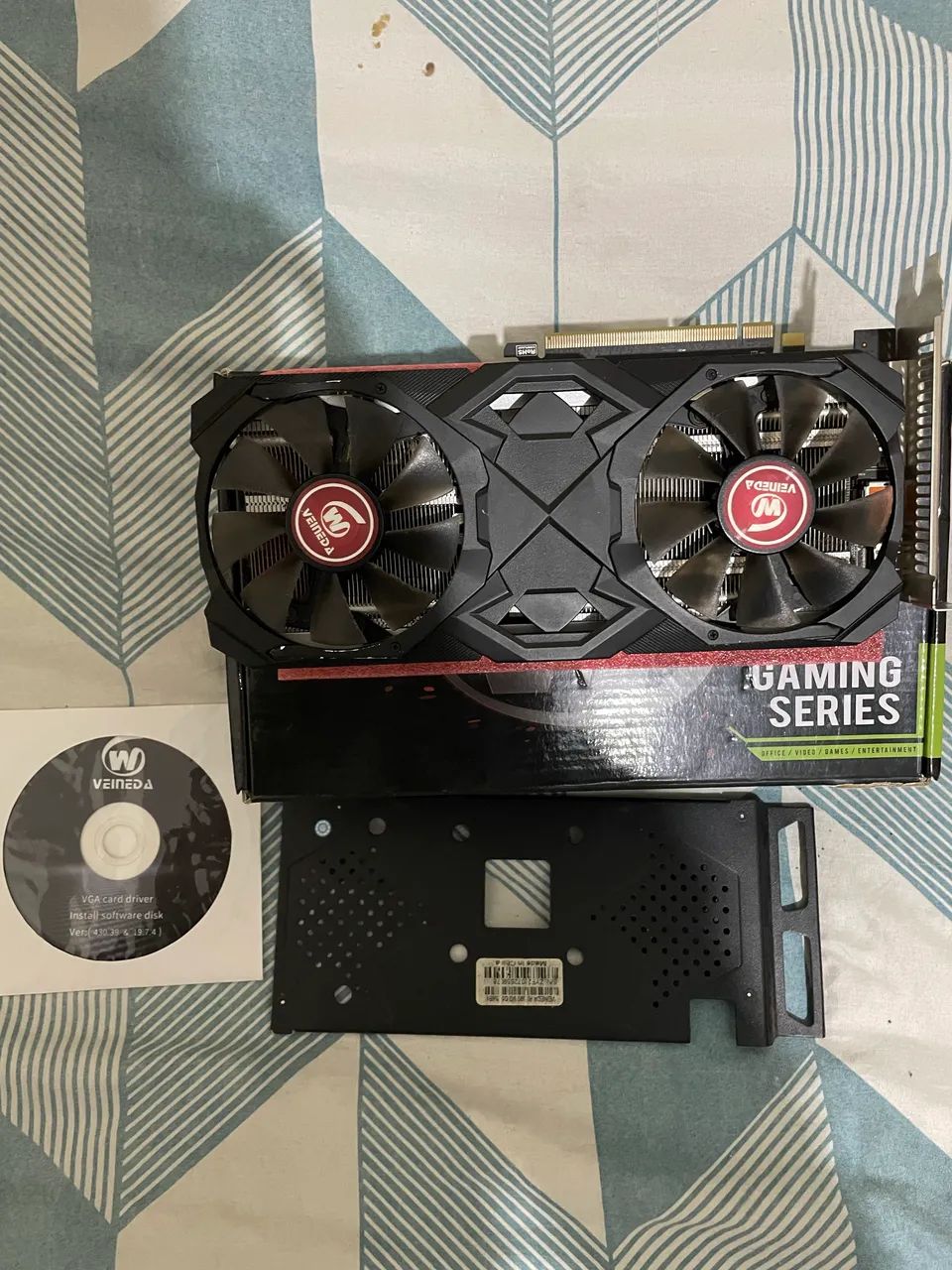 Placa de video RX 580 de 8GB semi nava na caixa  - Foto 6