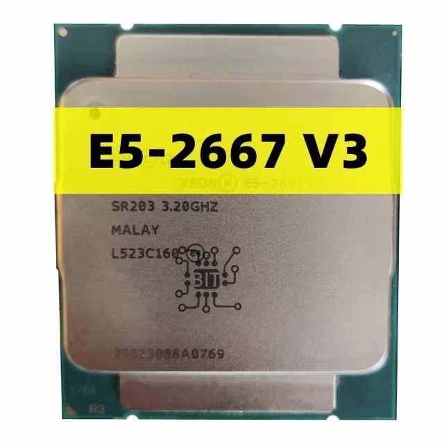 Processador Xeon E5 2667 V3 (I7 8700k) 10/20