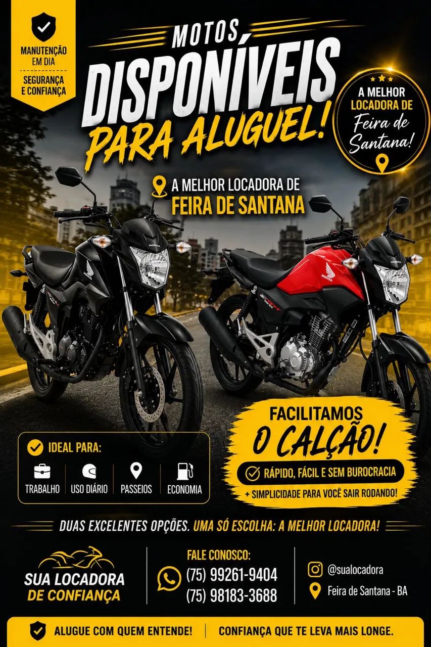 Aluguel de moto 