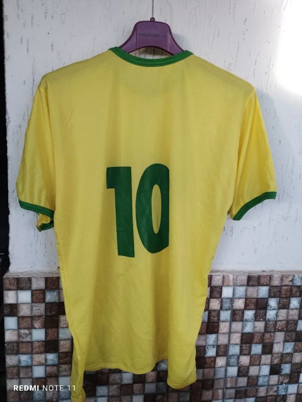 Moletom de frio com capuz canguru + brinde camisa do Brasil  - Foto 3