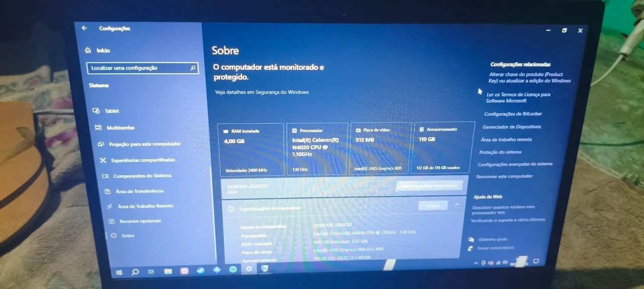 Notebook Lenovo IdeaPad 3 15IGL05 - Foto 2