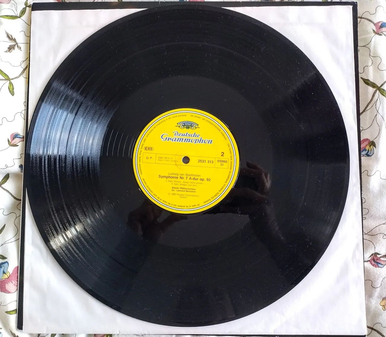 Vinil Sinfonia7 Beethoven Leonard Bernstein Wiener Philharmoniker - Foto 5