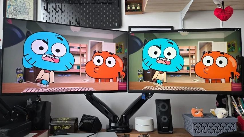 2 Monitores DELL com suporte duplo