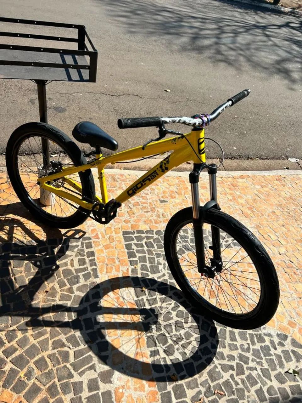 Bike Gios frx-evo amarelo  - Foto 5