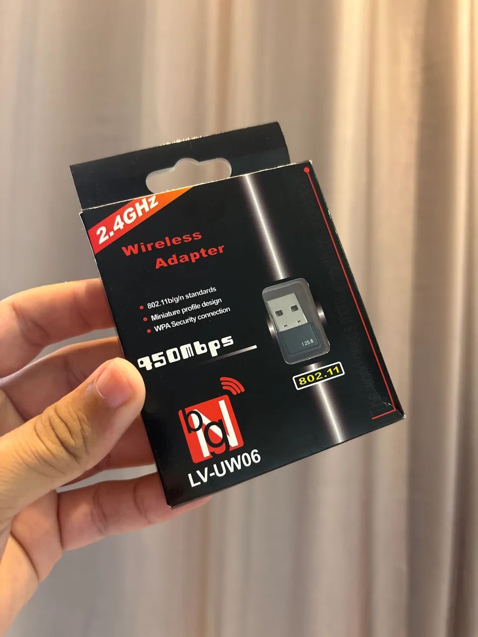 ADAPTADOR WI-FI - FAÇO ENTREGA