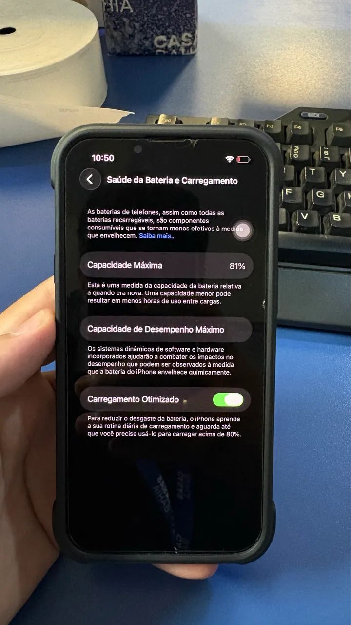iPhone 14 128gb cor meia noite - Foto 4