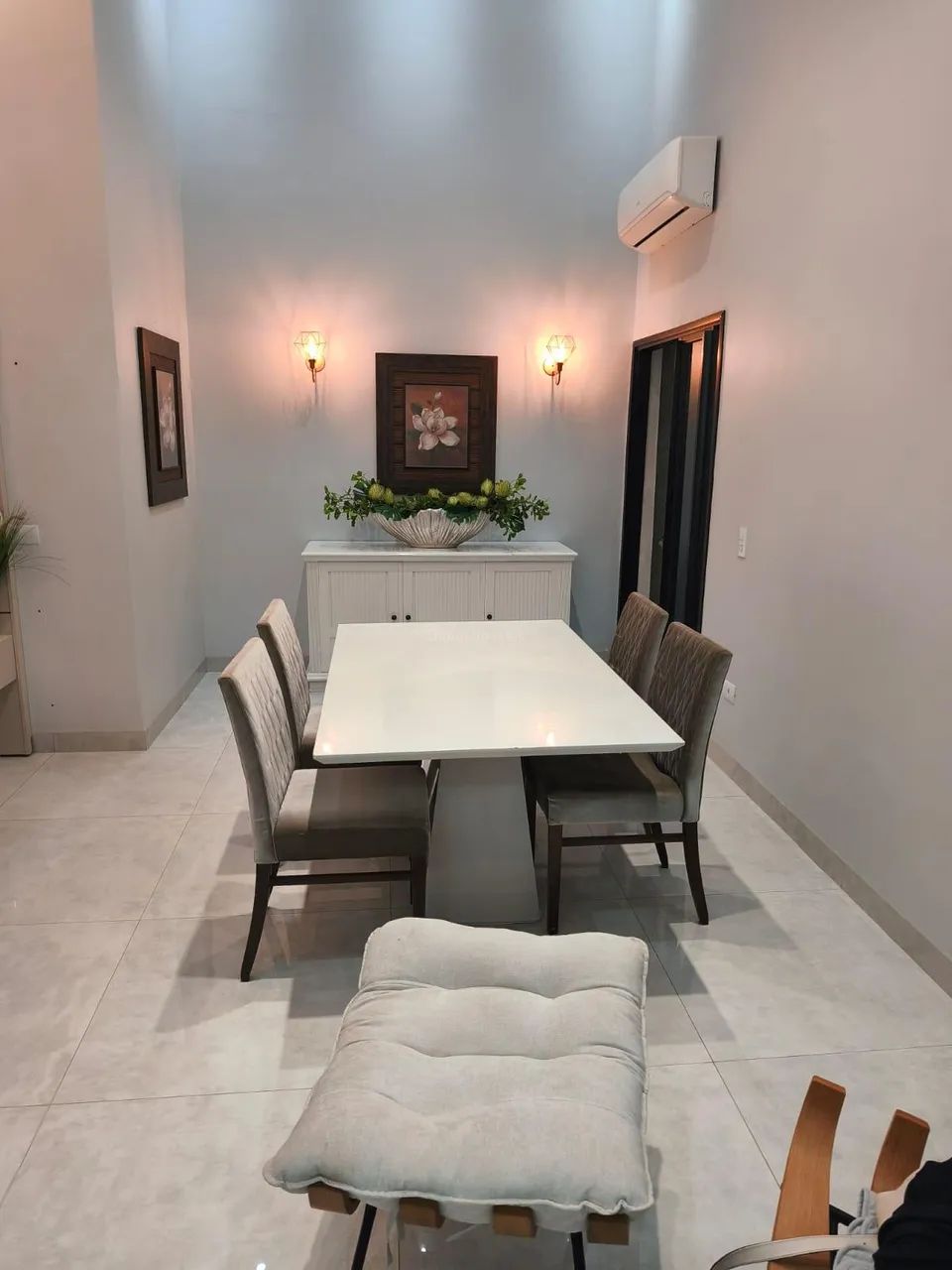 Casa com estilo de Chácara com piscina e mobiliada, com todo conforto. - Foto 4