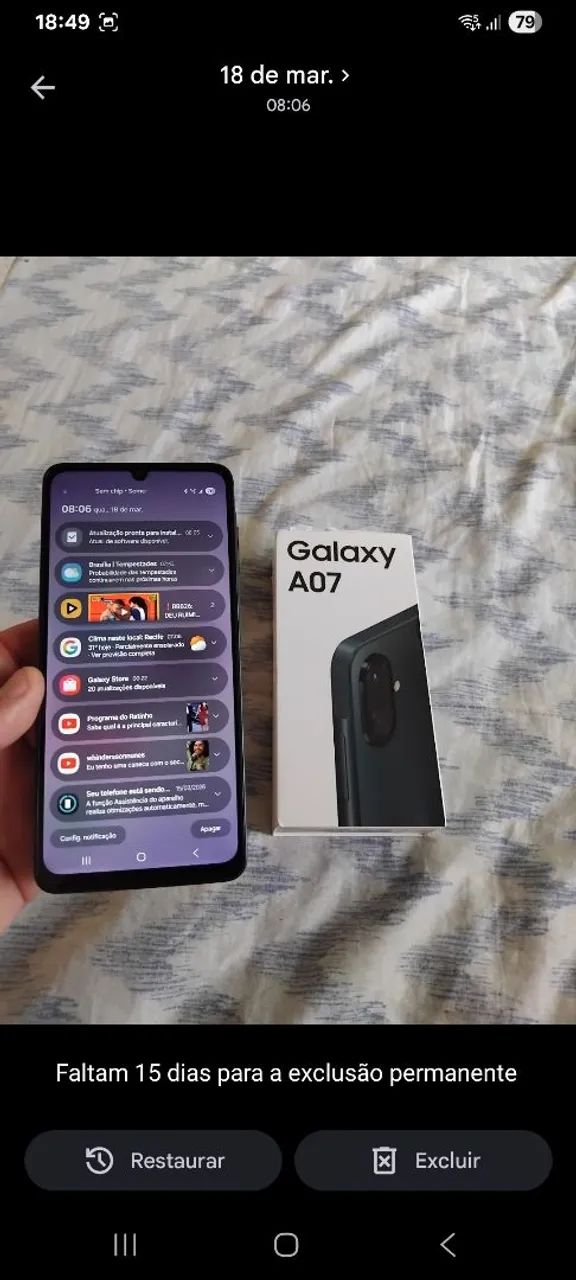 Vendo samsung galaxy a 07 - Foto 4