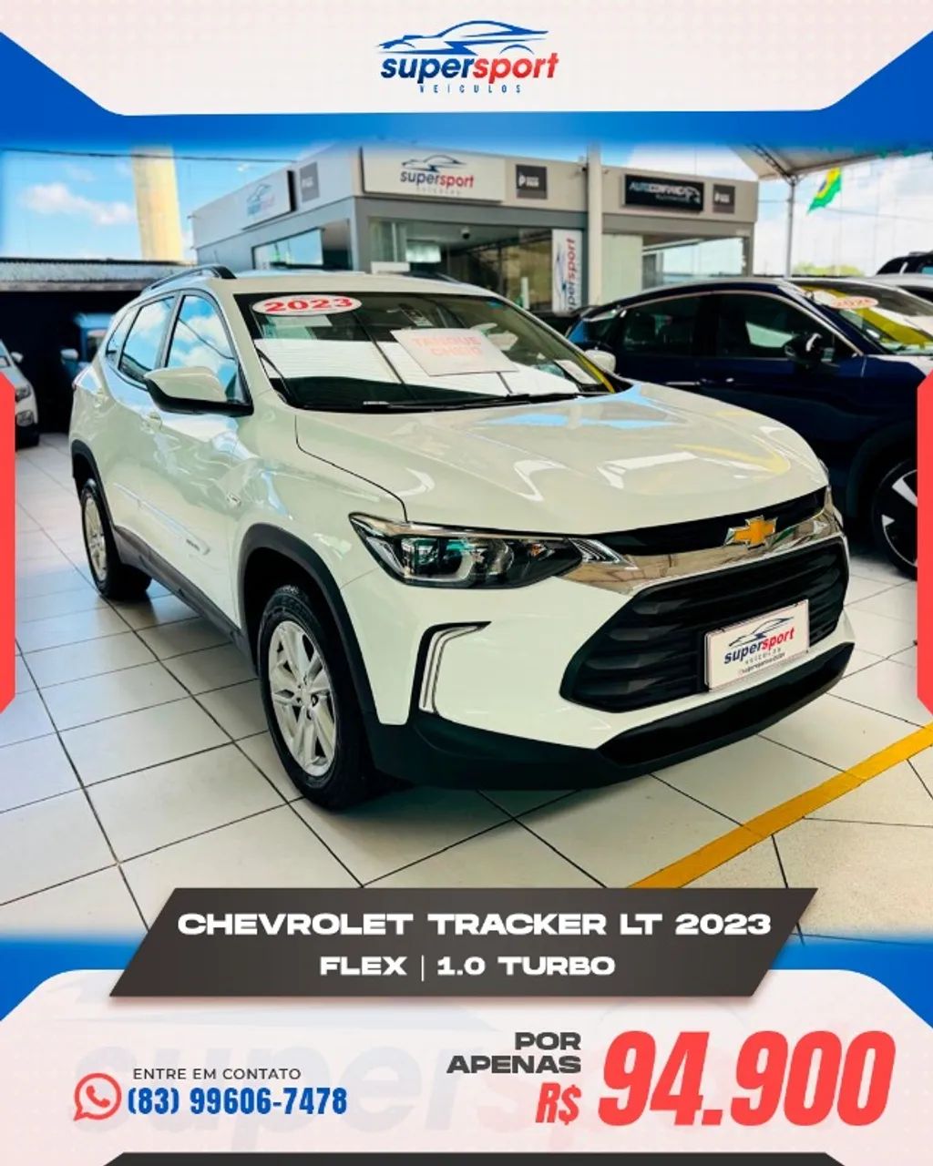 Chevrolet Tracker TRACKER LT 1.0 Turbo 12V Flex Aut. 2023