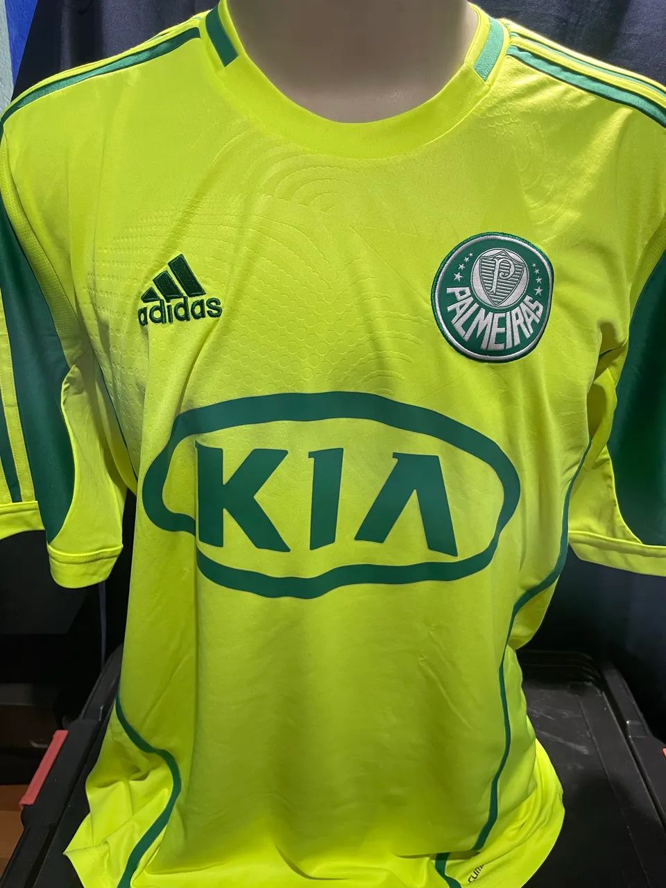 Camisa Palmeiras Adidas de Jogo Chico Tamanho G