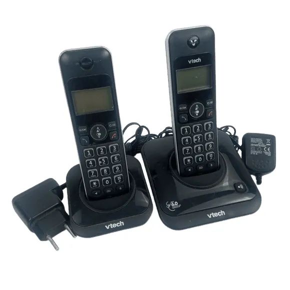 TELEFONE SEM FIO VTECH LYRIX 550 COM EXTENSÃO + BRINDE MULTITOC - USADO  - Foto 4