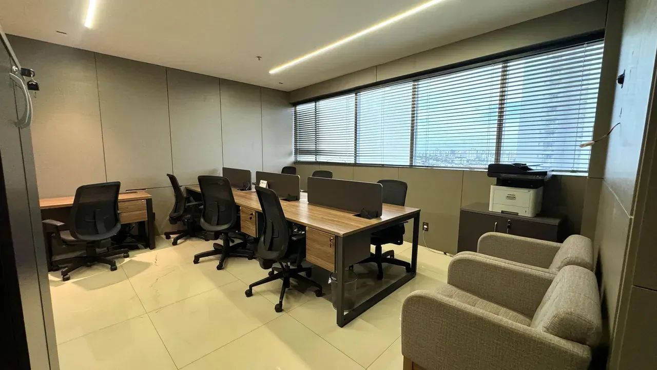 Sala comercial mobiliada à venda no Helbor Dual Business - Cuiabá-MT - Foto 5